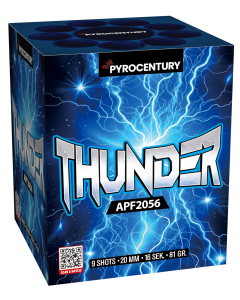 Pyrocentury Thunder 9 Schuss Batterie