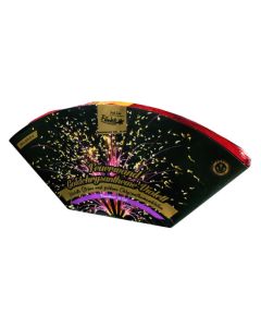 Feuerwand Goldchrysantheme-Violett