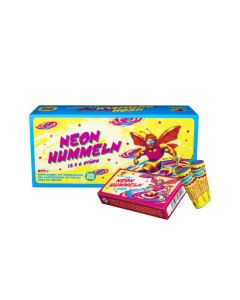 Neon Hummeln - 6 Stück