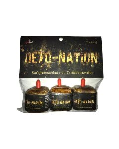 Deto-Nation 3er Pack kubische Kanonenschläge