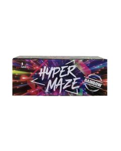 Hypermaze Rainbow 120-Schuss-Feuerwerkverbund
